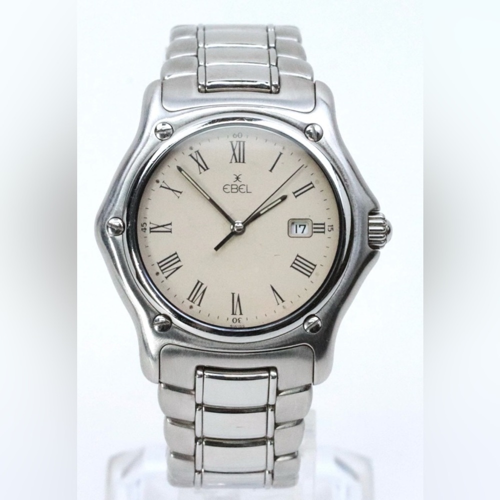 Men's EBEL 1911 Classics Stainless Steel Watch